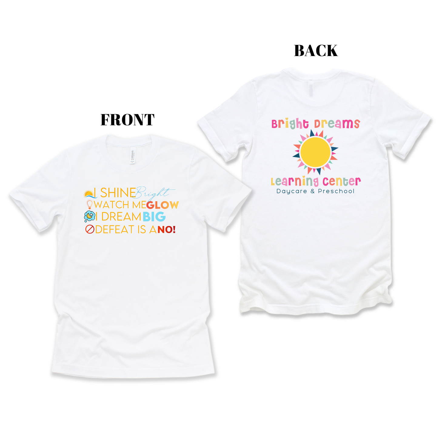 BDLC-Motto + Logo Tee (ADULT) - Birdie & Co